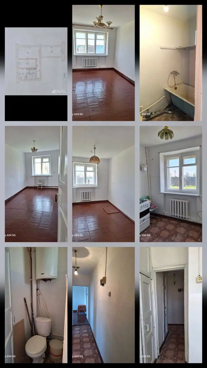 Продажа 3-комнатной квартиры 58.5 кв.м с участком в Бердюгино