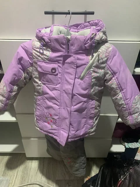 Зимний теплый костюм для девочки - Товары для детей в Тюмень