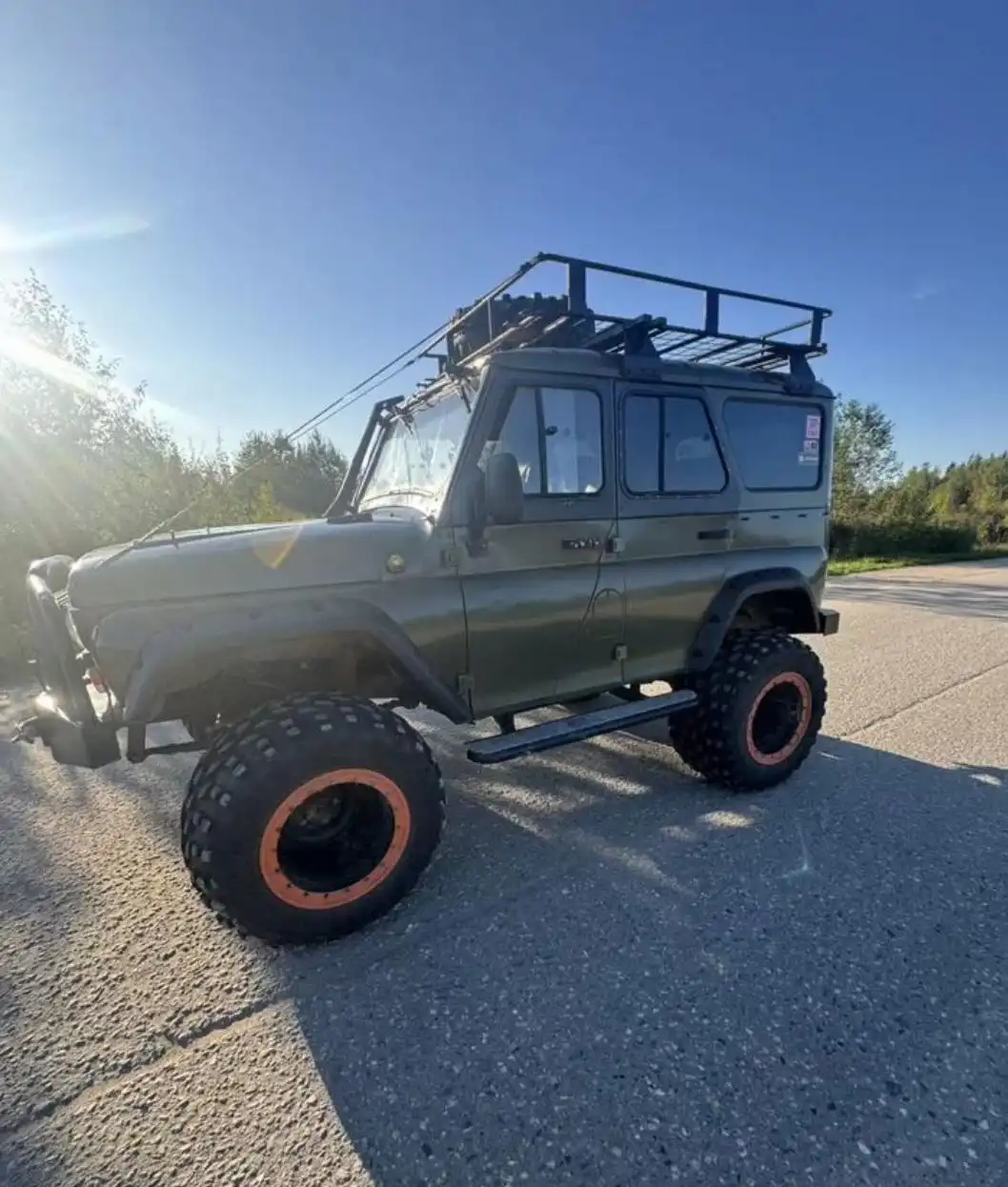 УАЗ 469 1978 года выпуска с доработками