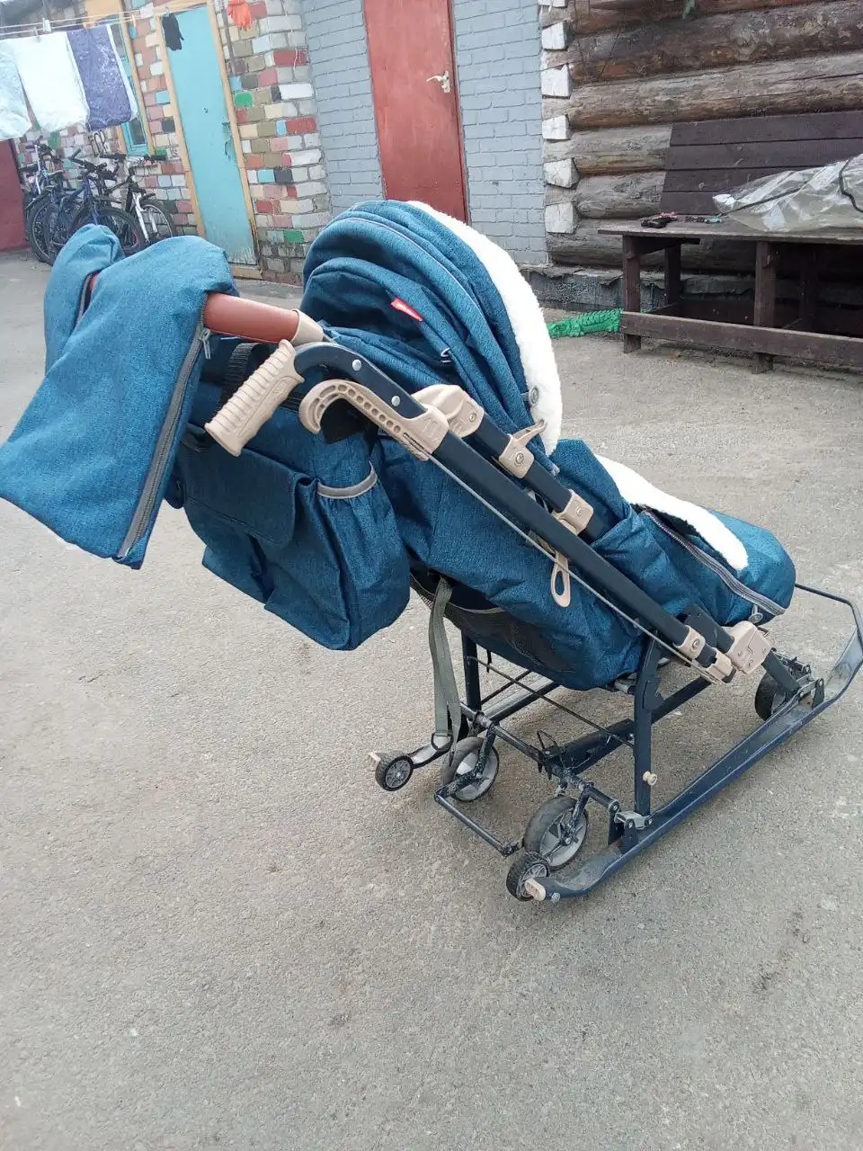 Продажа саней Ника с подогревом сиденья