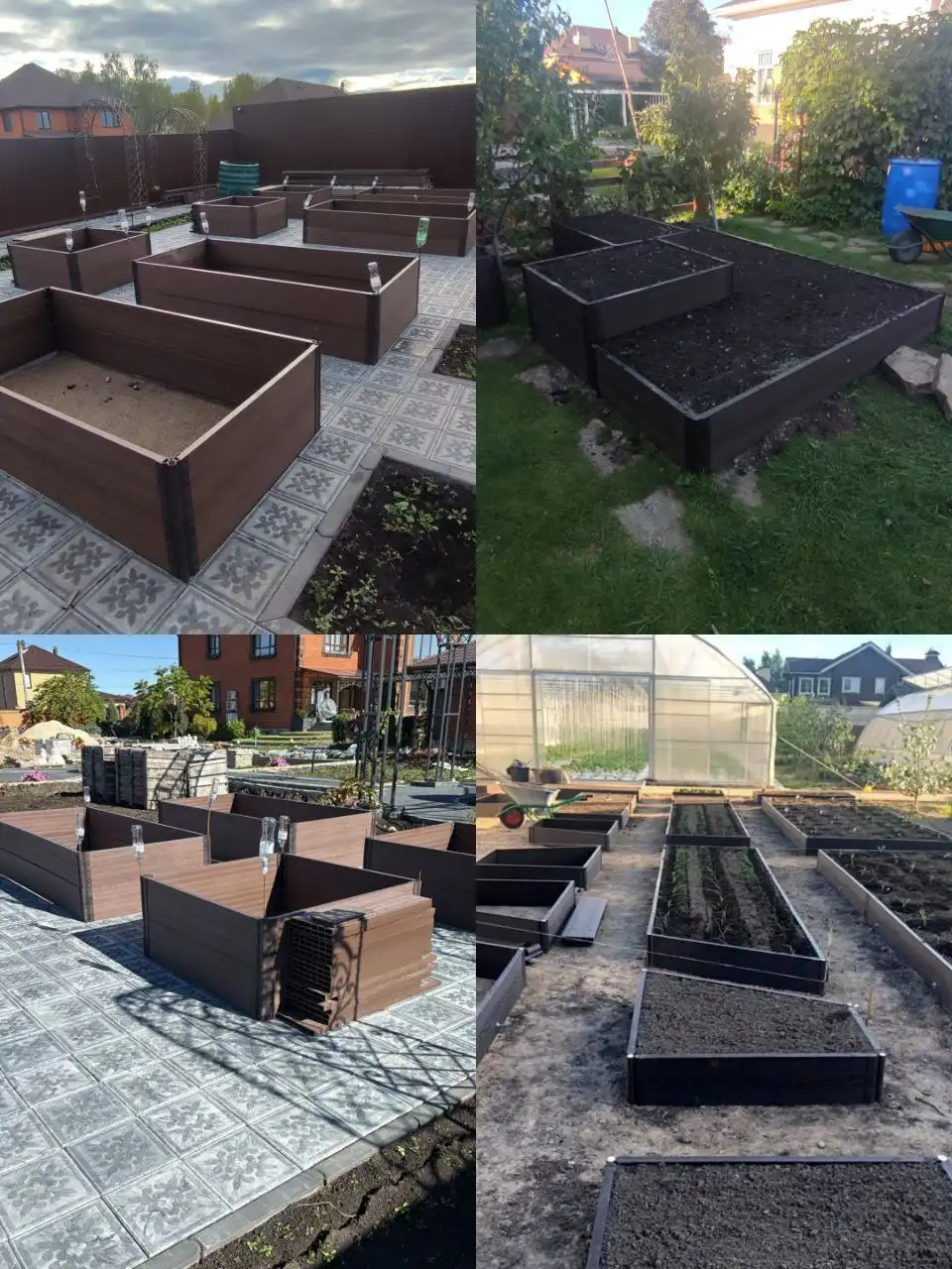 Грядки из ДПК от Торгового дома Терраса в Тюмени