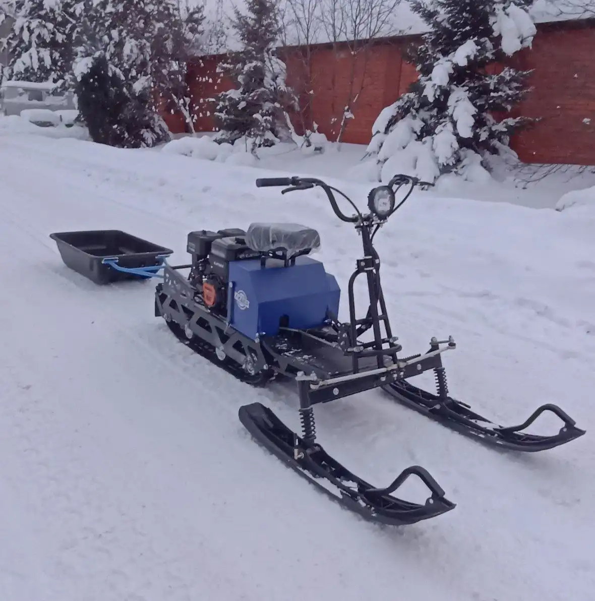 Продажа нового мотобуксировщика «ЛИДЕР-ДЕЛЬТА-3» с лыжным модулем - Мотобуксировщики (Хобби и отдых) в Тюмень