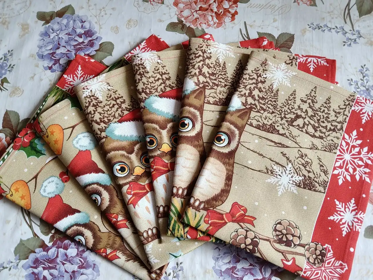 Комплект скатерти и полотенец из хлопка - Текстиль для дома (Для дома и дачи) в Тюмень