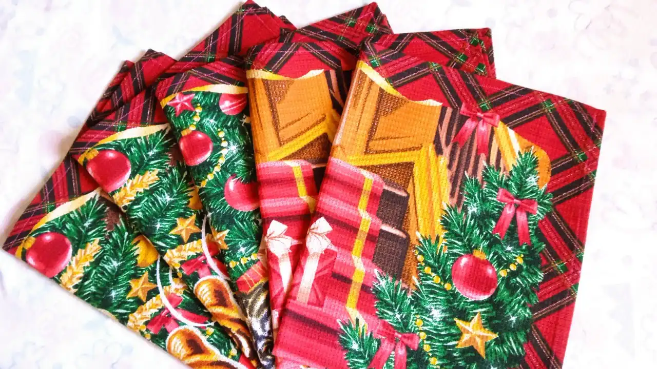 Комплект скатерти и полотенец из хлопка - Текстиль для дома (Для дома и дачи) в Тюмень