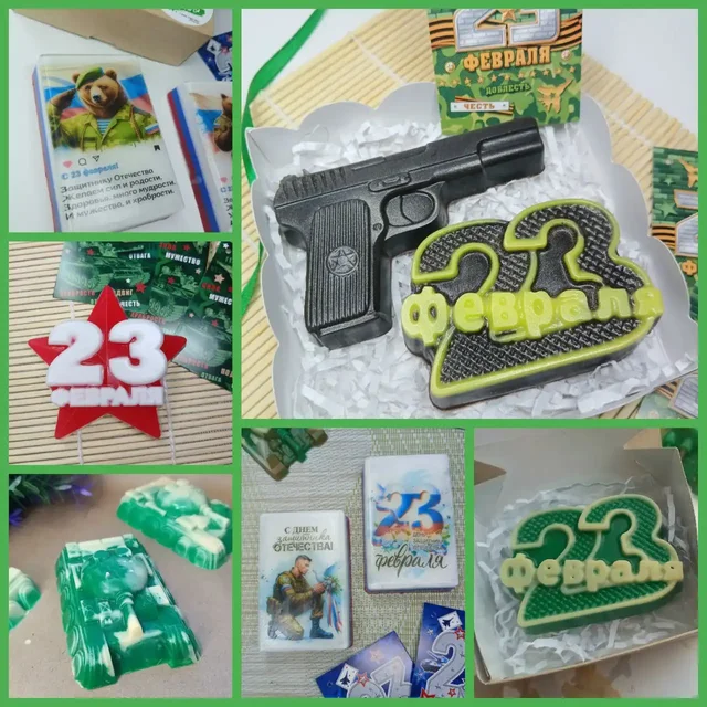 Мыло ручной работы на 23 Февраля - Хобби и отдых в Тюмень