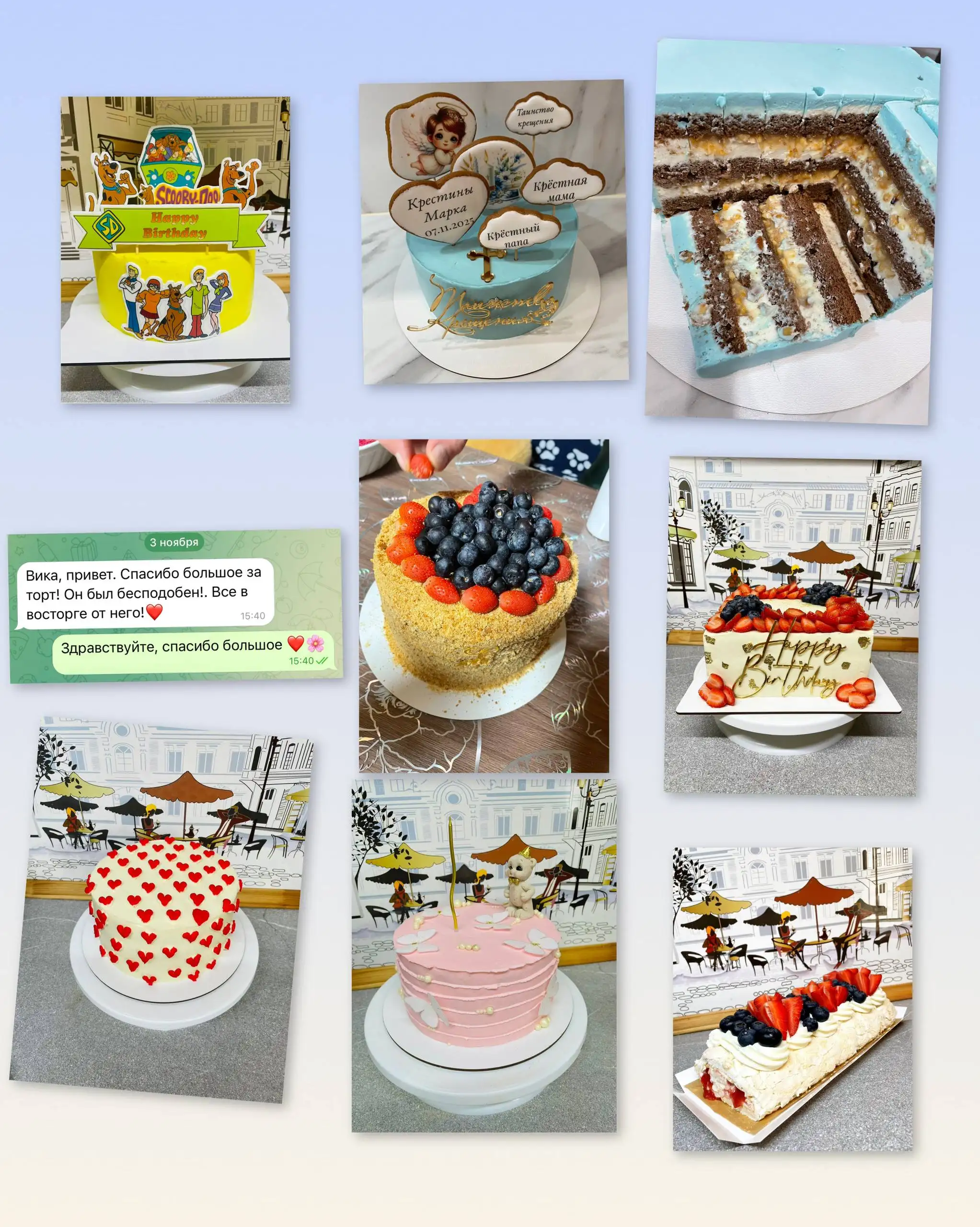 Торты и капкейки на заказ в Тюмени - Кулинария (Услуги) в Тюмень