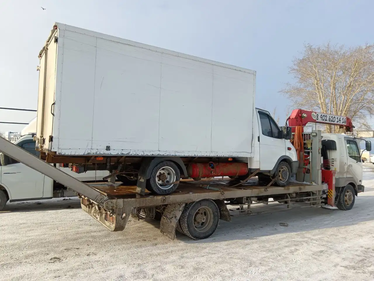 Услуги эвакуатора-манипулятора и автовышки - Транспортные услуги (Услуги) в Тюмень