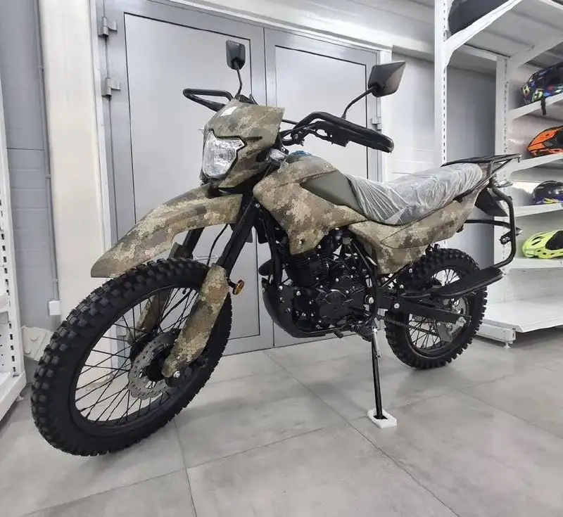 Мотоцикл эндуро Racer 250 Panther 2025 года в камуфляже - Мотоциклы (Авто) в Тюмень
