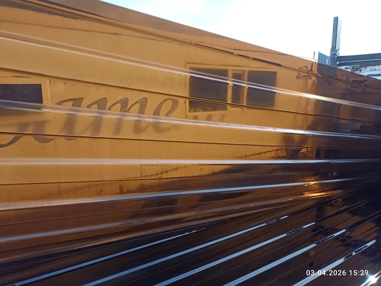 Прозрачно-шоколадный ПЭТ-лист (бронза) - Листовые материалы (Строительные материалы) в Тюмень