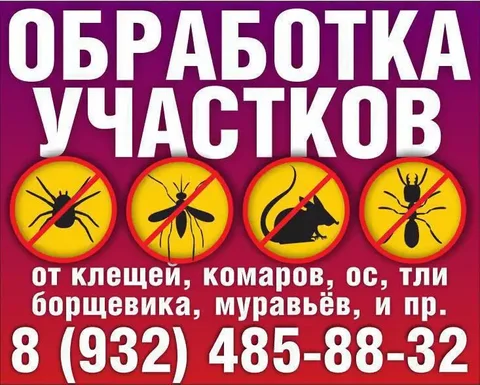 Обработка участка от насекомых и грызунов - Благотворительность в Тюмень