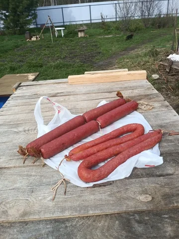 Продам колбасу и копченые ребрышки - Еда в Тюмень