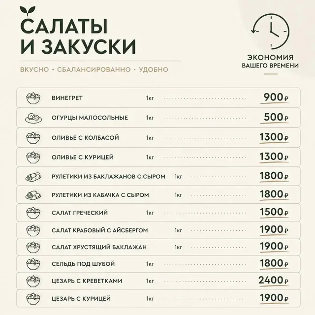Услуги профессионального повара на выезд - частное объявление в Люберцы