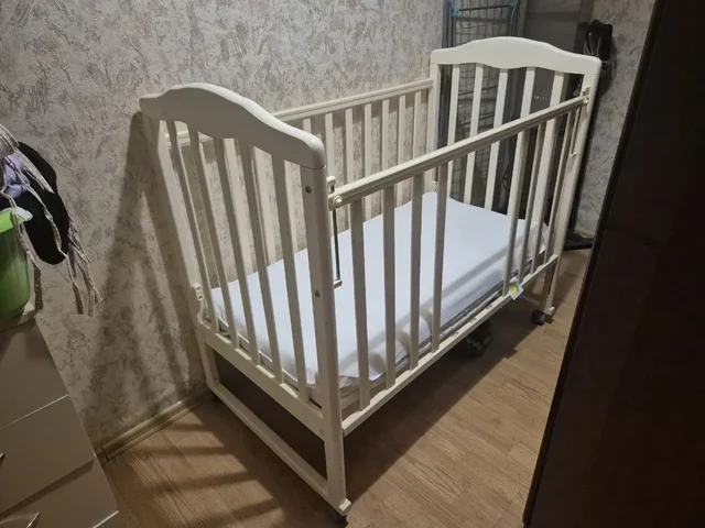Детская кроватка 120x60 с матрасом - Для купания / Аксессуары в Люберцы