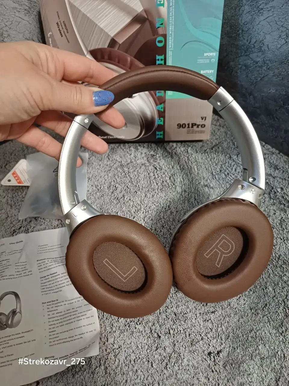 Продам новые беспроводные наушники VJ901 - Наушники (Электроника) в Люберцы