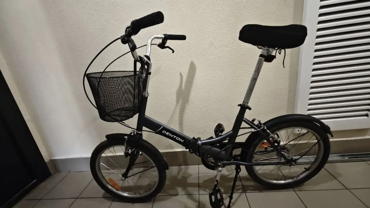 Складной велосипед женский 20" (Denton) как новый - Велосипеды (Хобби и отдых) в Люберцы