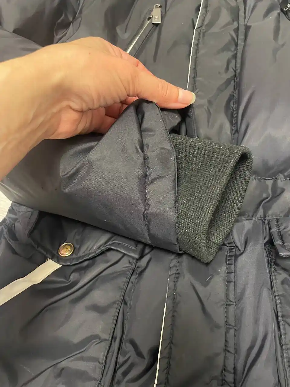 Пуховик парка размер S