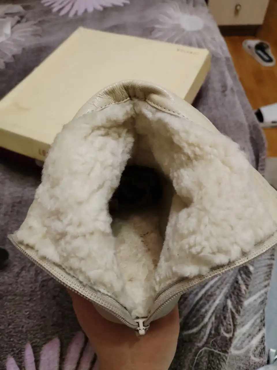 Зимние сапоги с натуральным мехом