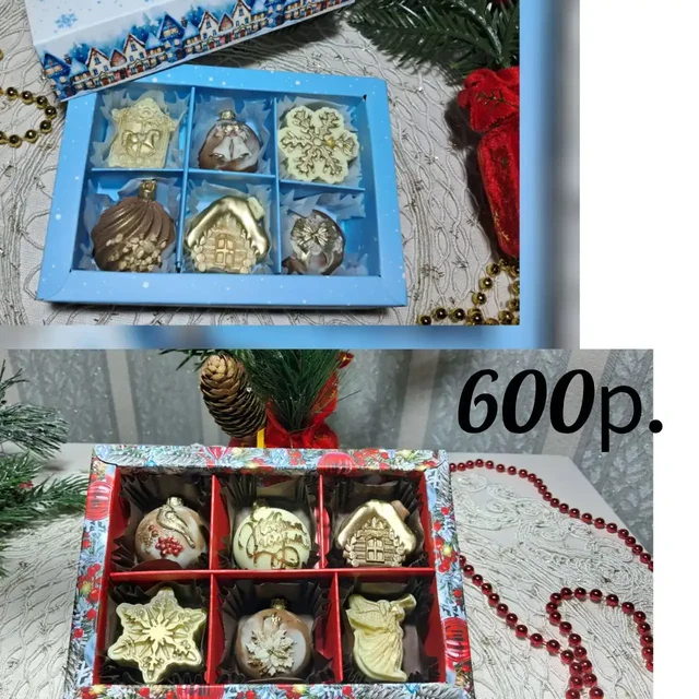 Новогодние наборы конфет из бельгийского шоколада Callebaut - Хобби и отдых в Люберцы