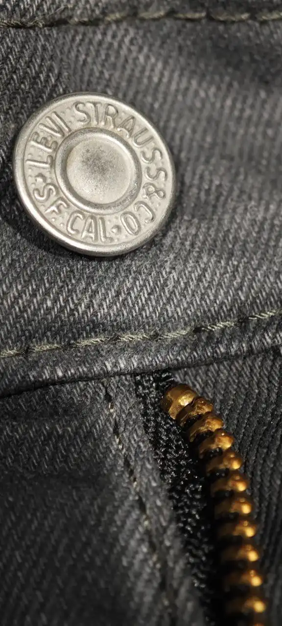 Джинсы Levi's 511 W34 L32 серые новые