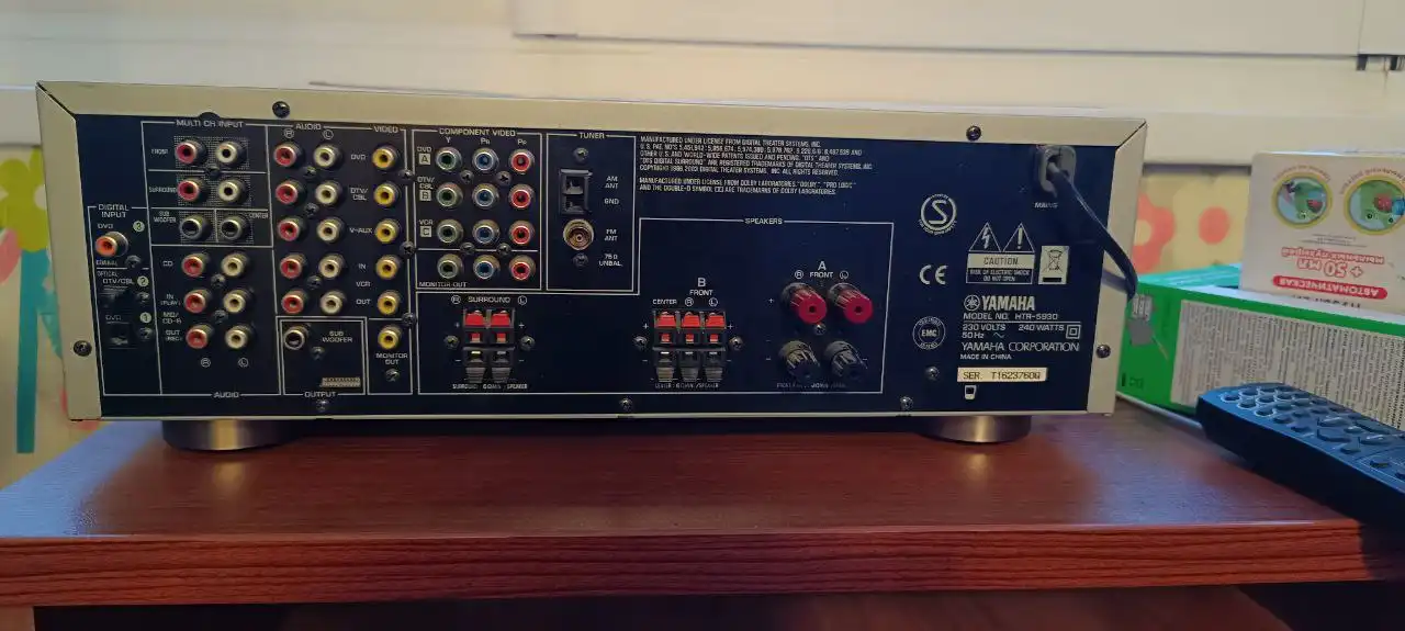 AV ресивер Yamaha с колонками