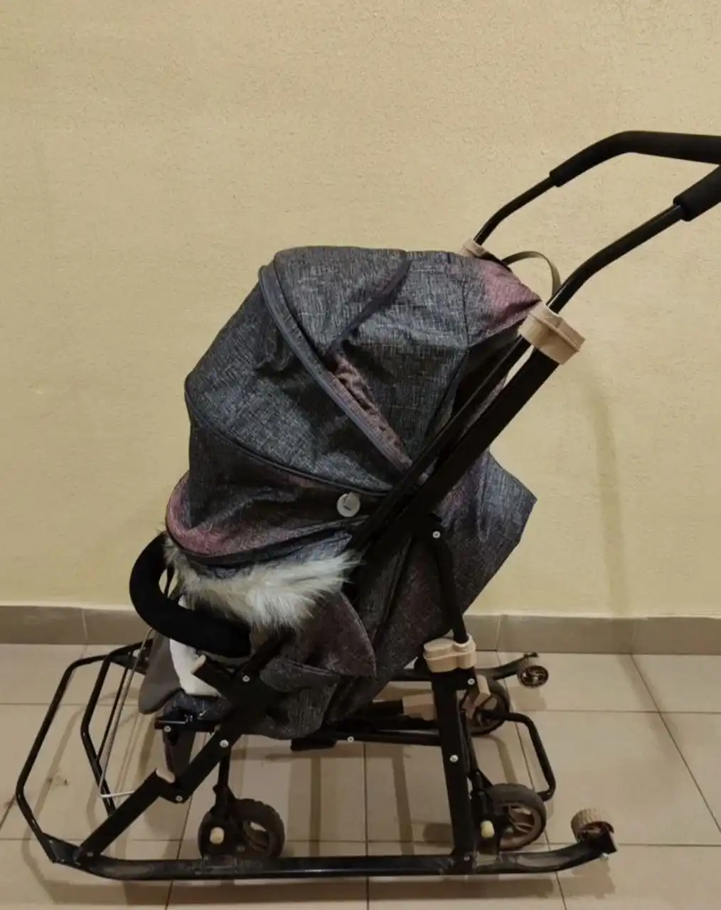 Санки-коляска с аксессуарами