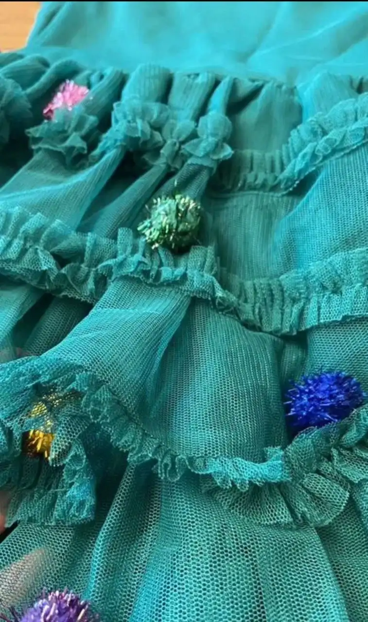 Новогоднее платье Ёлочка размер 110