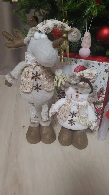 Новогодние фигуры снеговик и олень - частное объявление в Люберцы