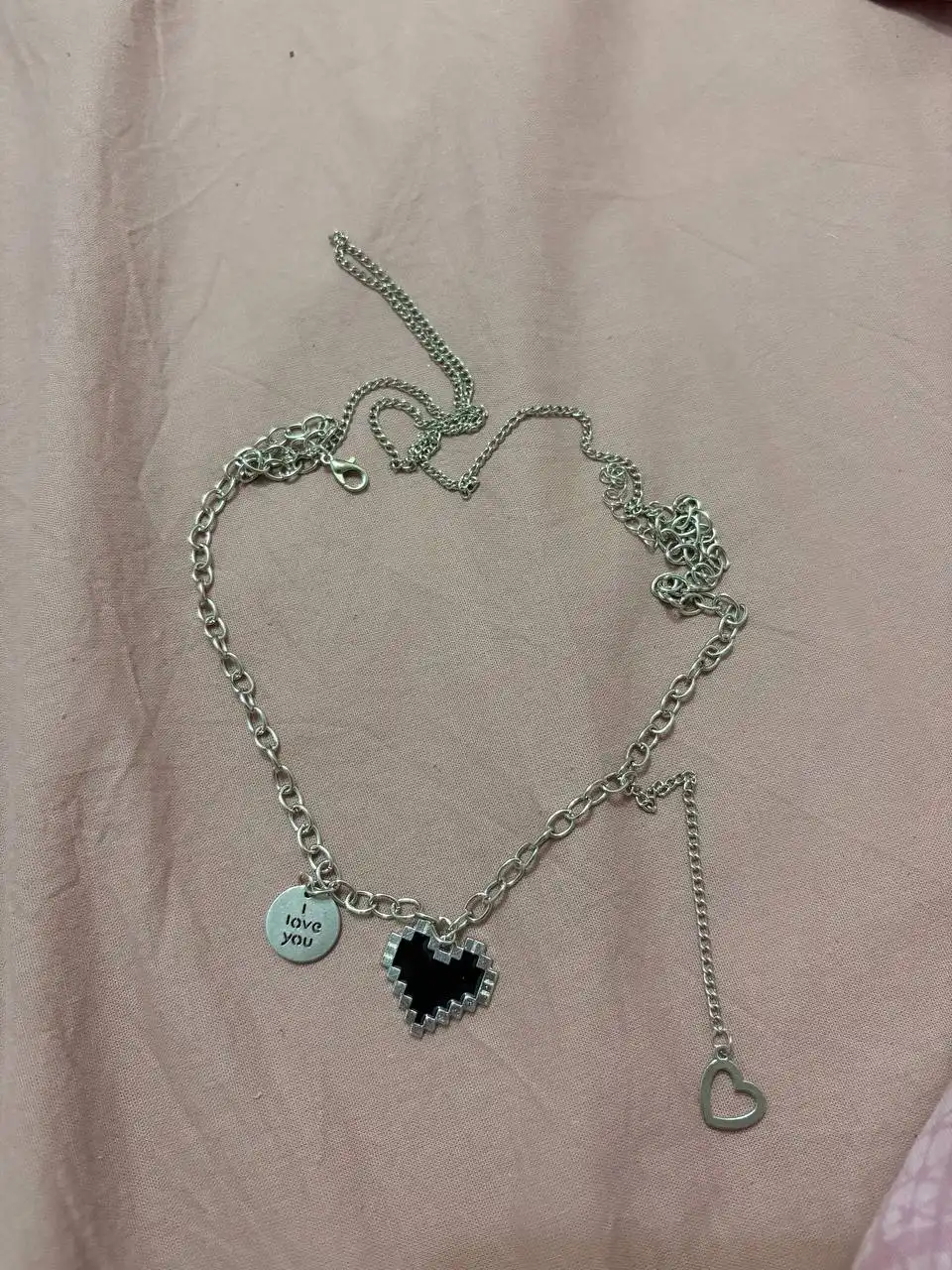 Новая двойная подвеска ожерелье