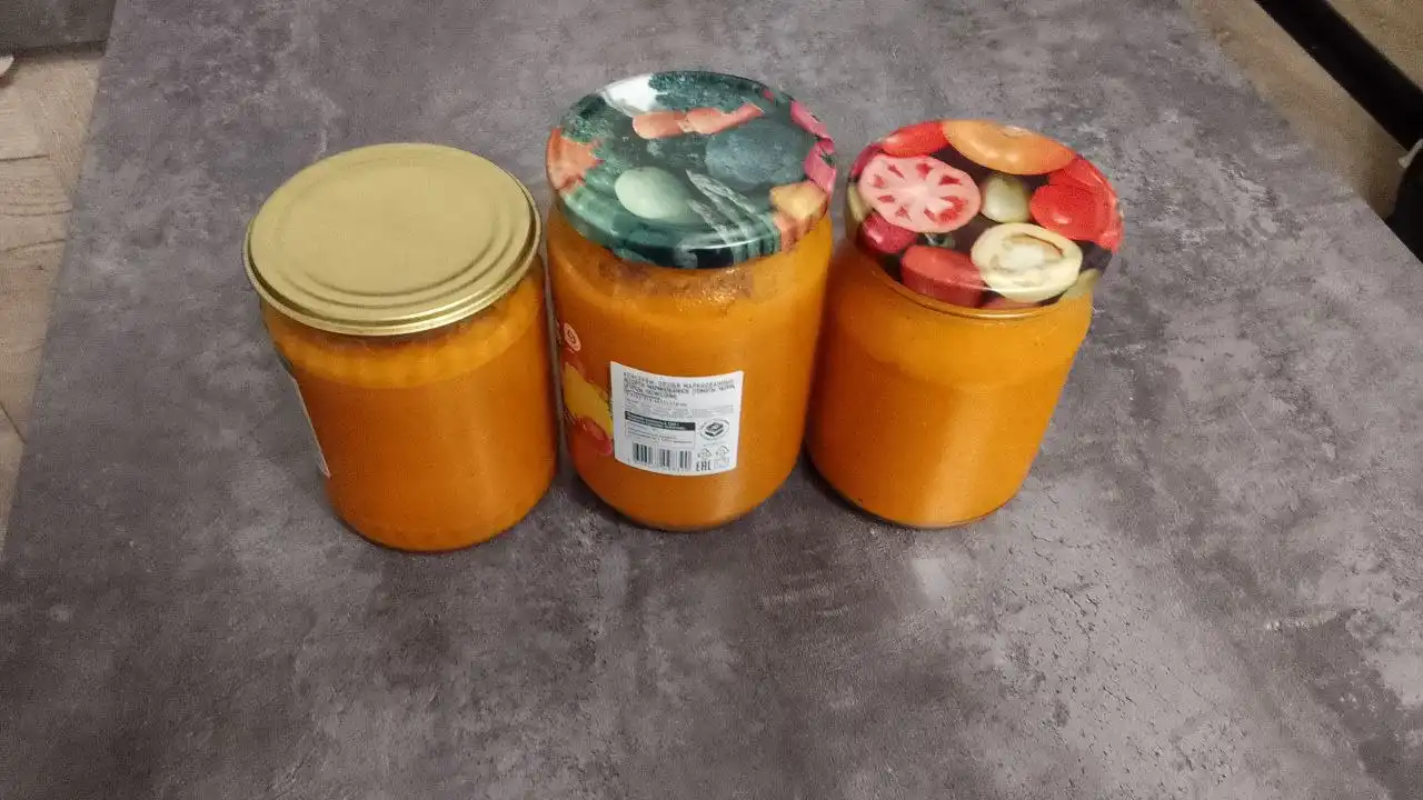 Икра кабачковая 3 банки