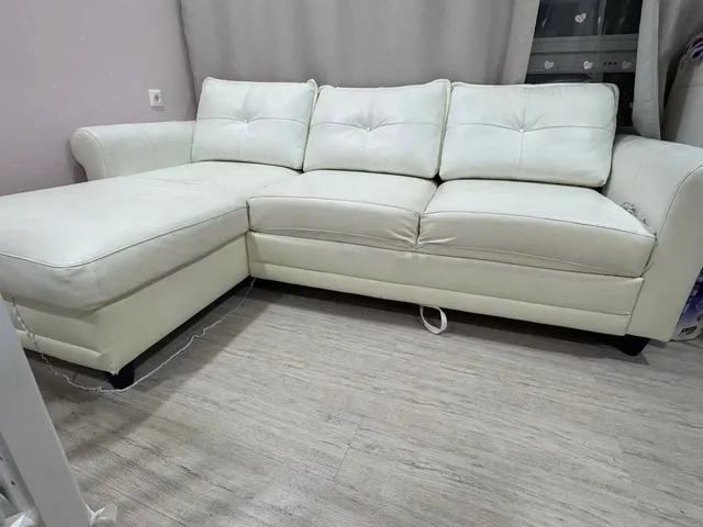 Кожаный диван с матрасом в подарок - Инструменты в Люберцы, Некрасовка