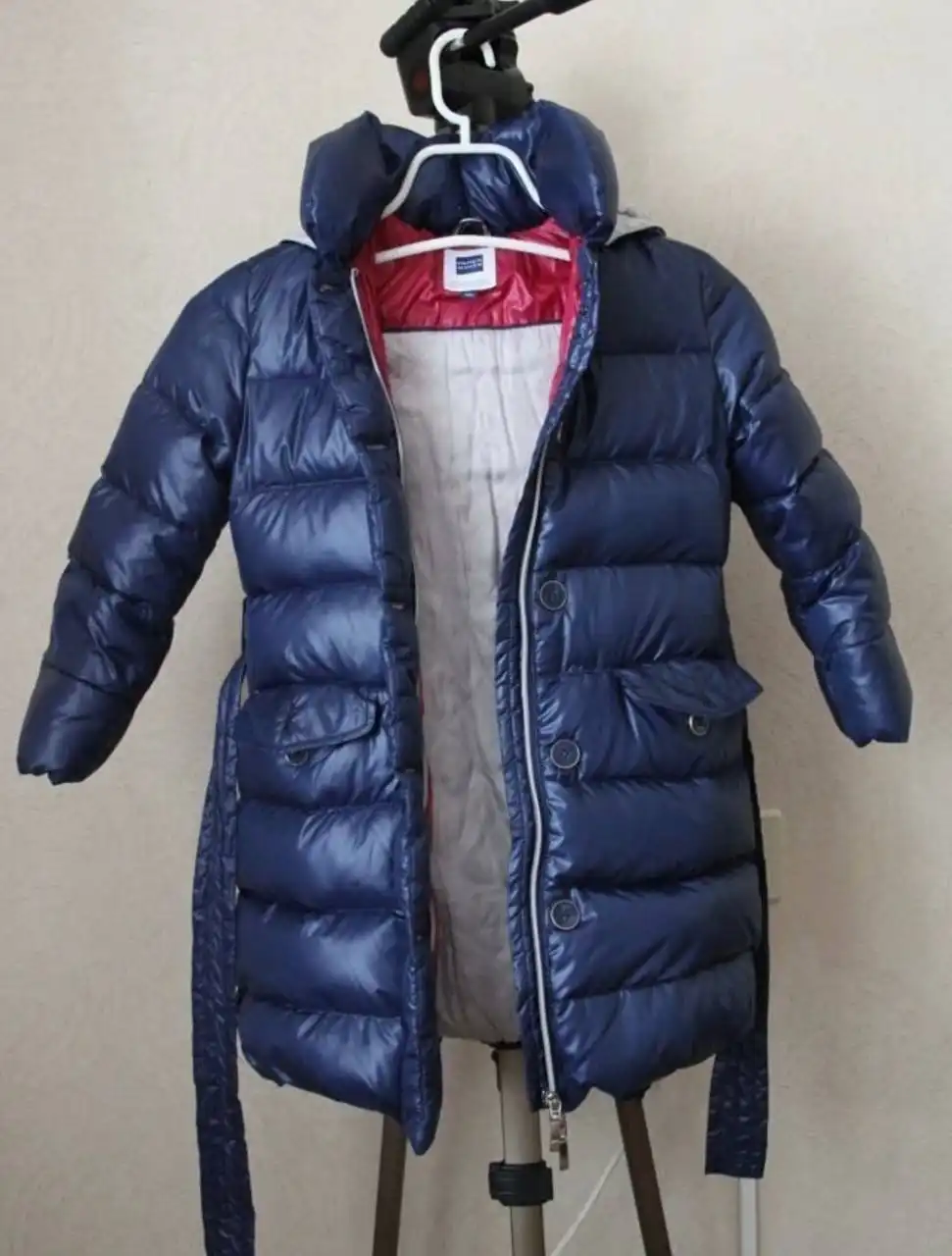 Детское зимнее пальто на рост 112см