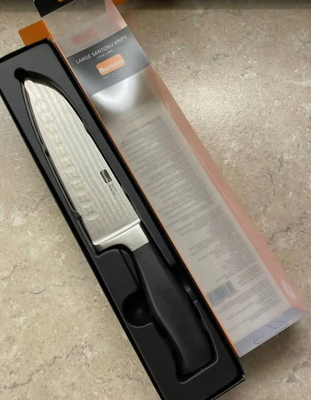 Новый нож сантоку 17 см