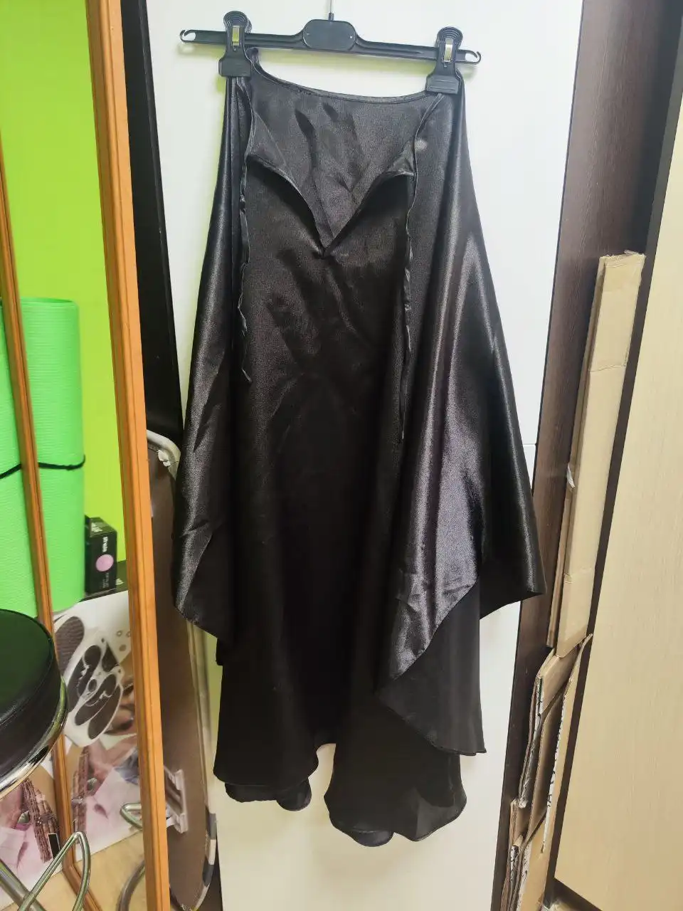 Карнавальная атласная накидка