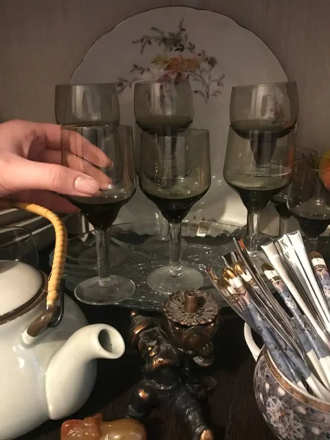 Продажа хрустальных и стеклянных бокалов, рюмок, графина и блюд - Барахолка в Томилино