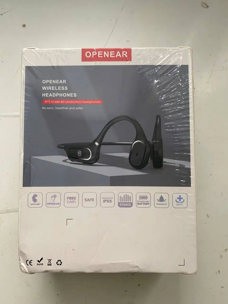 Наушники с костной проводимостью новые в упаковке