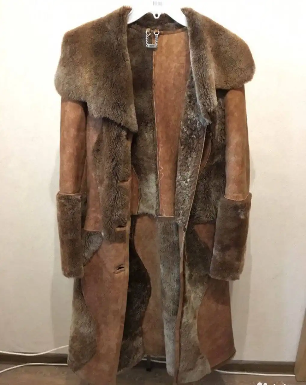 Дублёное пальто из мериноса - Верхняя одежда (Одежда) в Люберцы