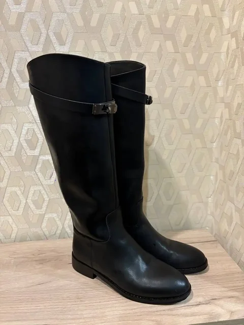 Сапоги-трубы из натуральной кожи, 37 размер - Костюмы в Люберцы