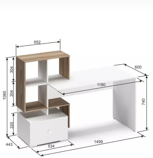 Стол почти новый в идеальном состоянии - Мебель в Некрасовка