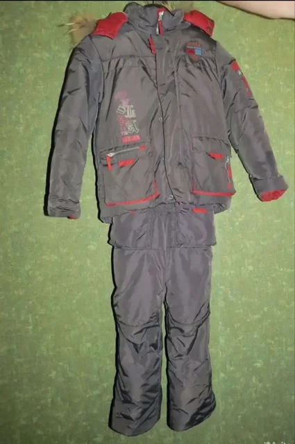 Костюм зимний для мальчика Pulka (б/у) размер 128 - частное объявление в Люберцы