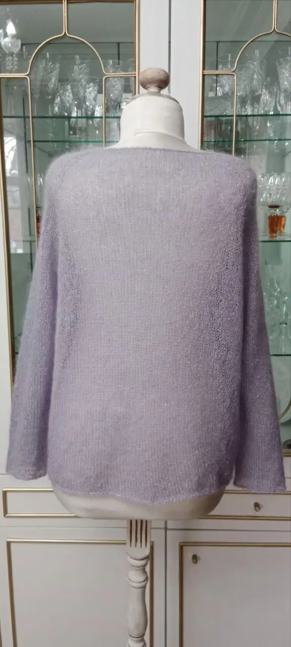 Джемпер паутинка женский 46-48 ручной работы - Верхняя одежда (Одежда) в Люберцы