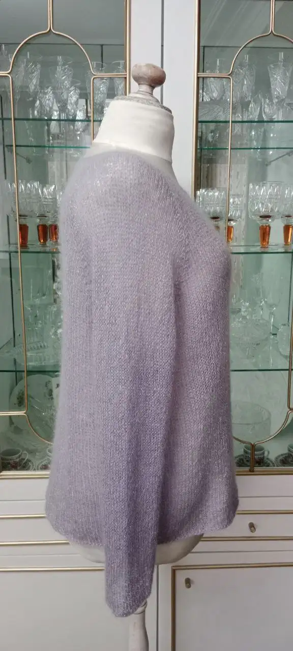 Джемпер паутинка женский 46-48 ручной работы - Верхняя одежда (Одежда) в Люберцы