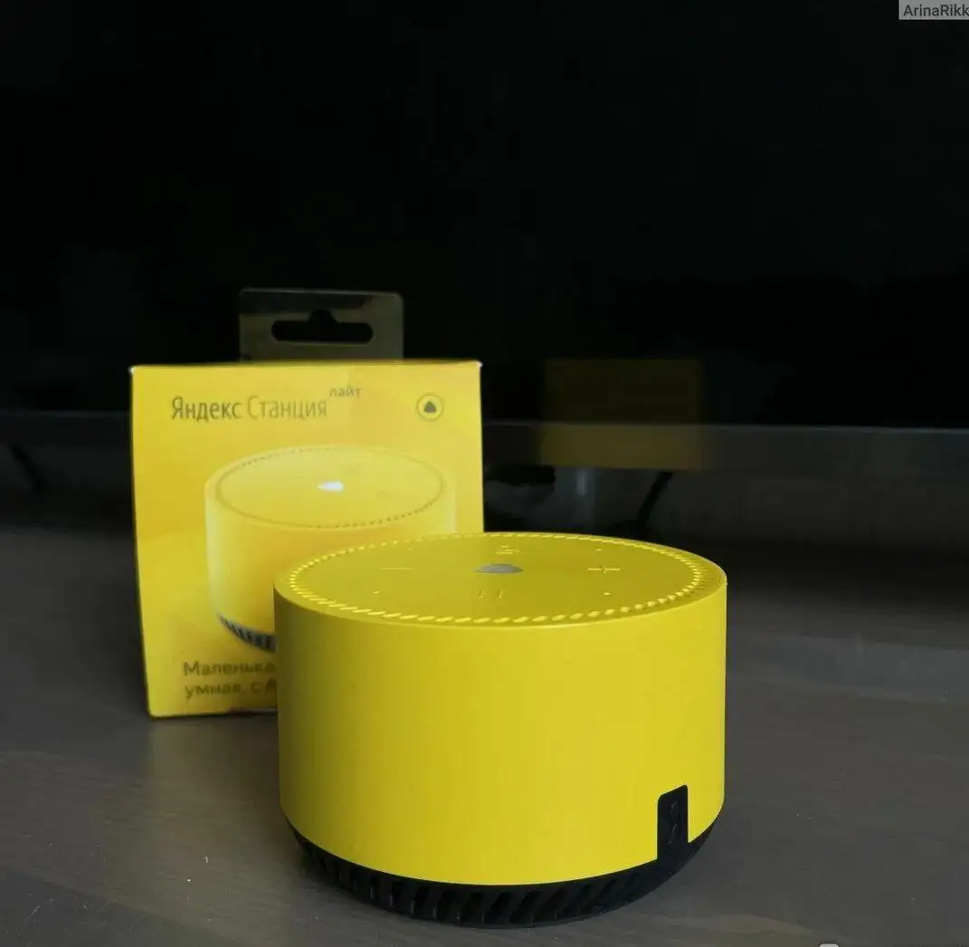 Колонка Алиса желтая - Аудиотехника (Электроника) в Люберцы