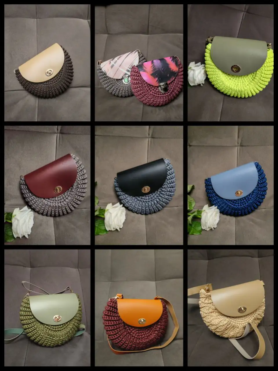 Вязаная сумка на подарок - Сумки (Барахолка) в Люберцы