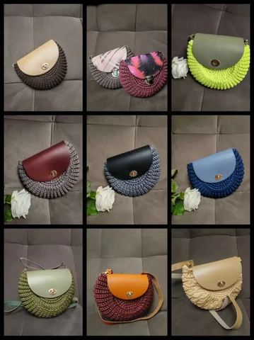 Вязаная сумка на подарок - Товары для рукоделия в Люберцы