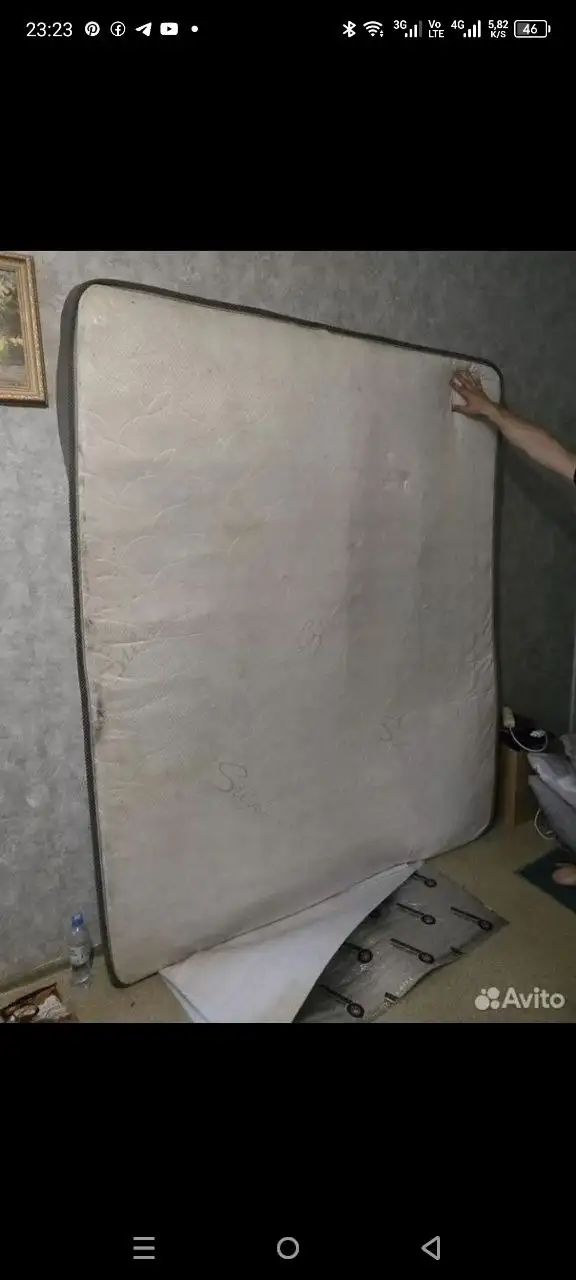 Матрас евро в хорошем состоянии - Барахолка в Люберцы