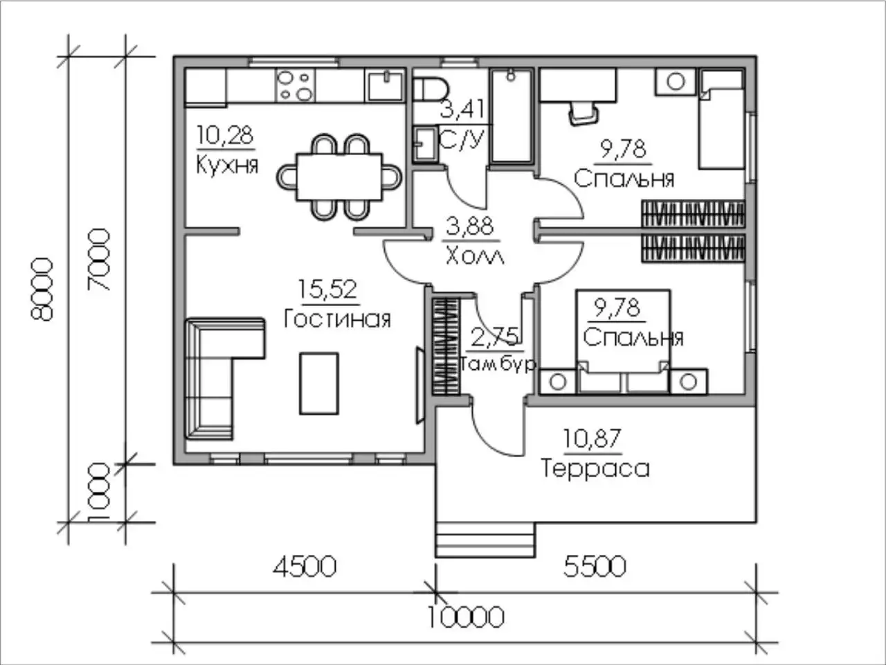 Строительство каркасных домов под ключ в Московской области - Строительство (Услуги) в Коломна