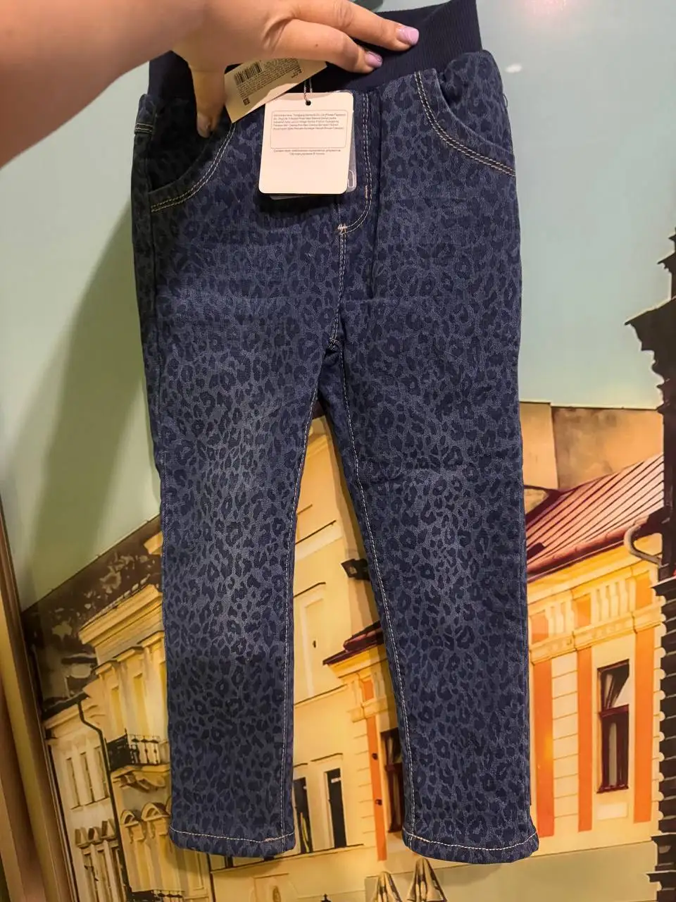 Утепленные детские джинсы 110 см - Одежда для детей (Товары для детей) в Люберцы