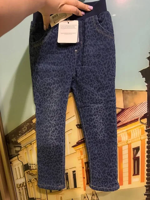 Утепленные детские джинсы 110 см - Кормление в Люберцы