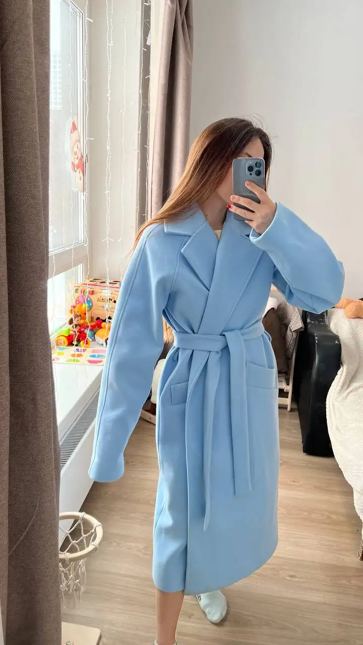 Пальто демисезонное оверсайз - Верхняя одежда (Одежда) в Люберцы