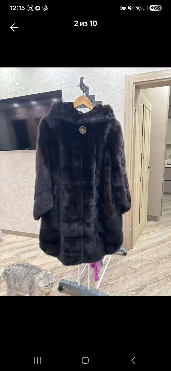 Норковая шуба и шапка в отличном состоянии - Одежда (Барахолка) в Люберцы